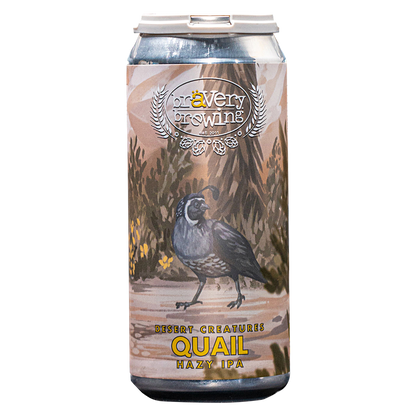 Bravery Brewing Desert Creatures Series - Quail Hazy IPA 4pk 16oz Cans