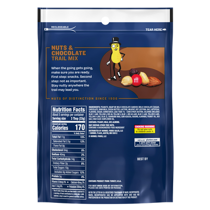 Planters Nuts & Chocolate Trail Mix 6oz