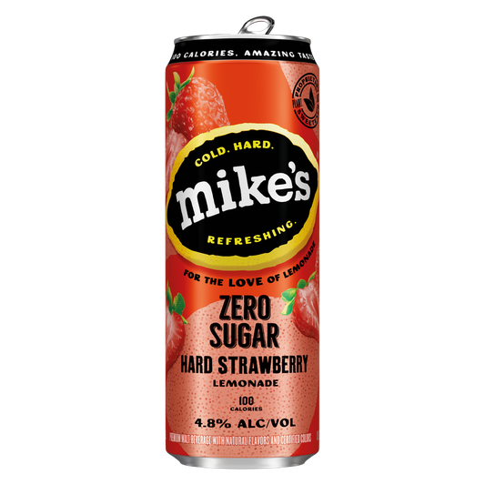 Mike's Hard Zero Sugar Strawberry Lemonade 12oz Can 4.8% ABV