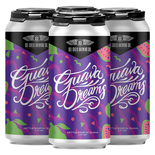 Del Cielo Brewing Co. Guava Dreams Sour 4pk 16oz Can