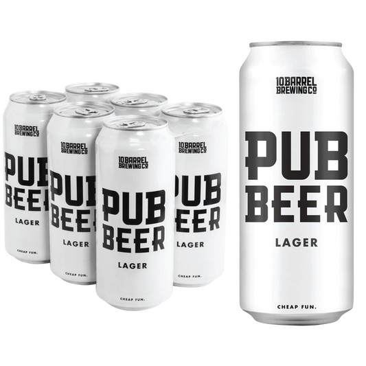 10 Barrel Pub Beer 6pk 16oz Can 5.0% ABV
