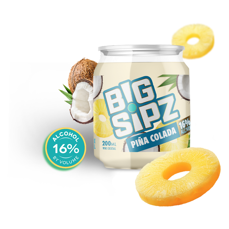 Big Sipz Pina Colada 200mL