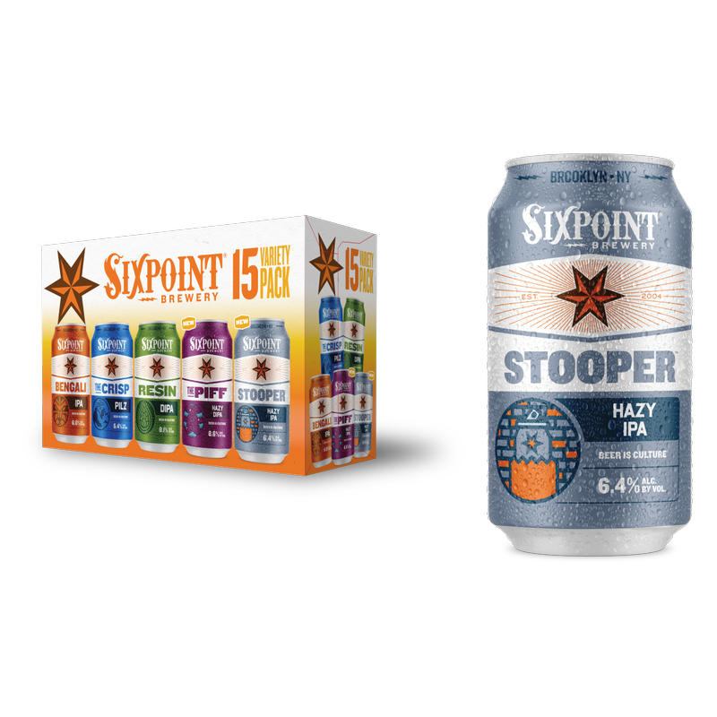 Sixpoint Higher Volume Variety 15pk 12oz Can