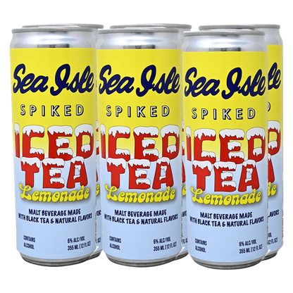 Sea Isle Spiked Ice Tea Lemonade 6pk 12oz Cans 6.0% ABV