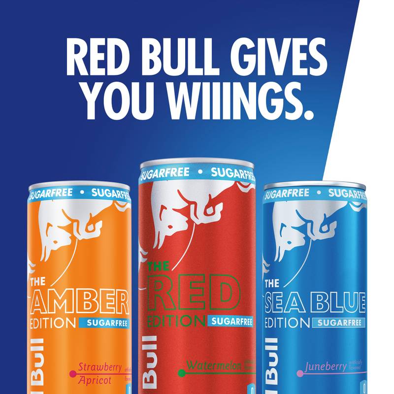 Red Bull Sugar-Free Energy Drink Variety Pack 12pk 8.4oz Cans