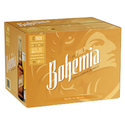 Bohemia Mexican Lager Beer 12pk  12oz Bottle 4.7% ABV