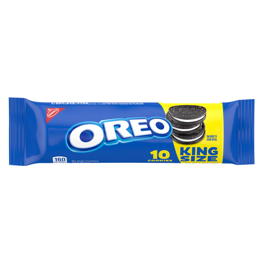 Oreo Chocolate Sandwich Cookies King Size 10ct