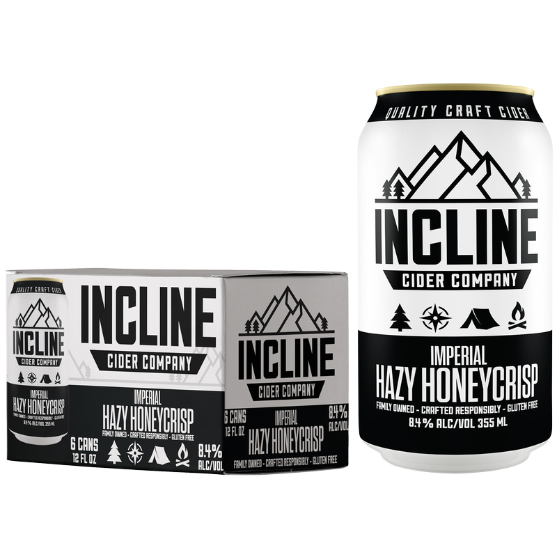 Incline Imperial Hazy Honeycrisp Cider 6pk 12oz Can 8.5% ABV