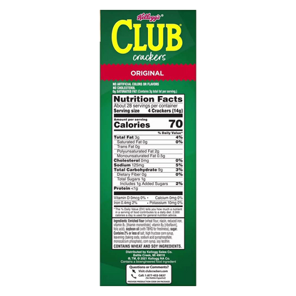 Club Crackers, Original 13.7oz