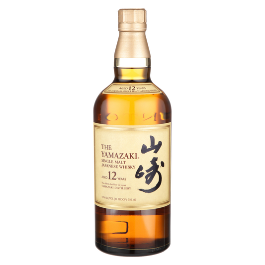 Yamazaki 12 Yr Single Malt Japanese Whisky 750ml