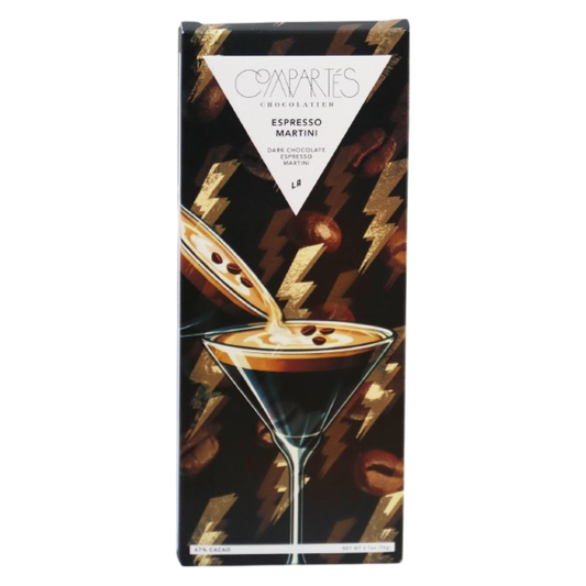 Compartes Espresso Martini Dark Chocolate Bar, 2.7 oz