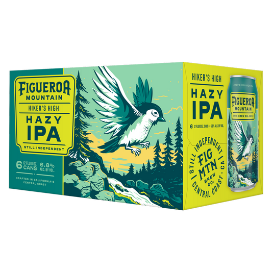 Figueroa Mountain Hiker's High Hazy IPA 6pk 12oz Cans