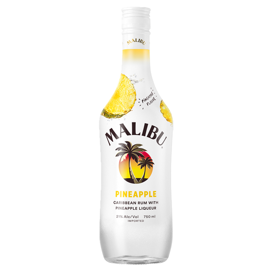 Malibu Pineapple Rum 750ml (42 Proof)