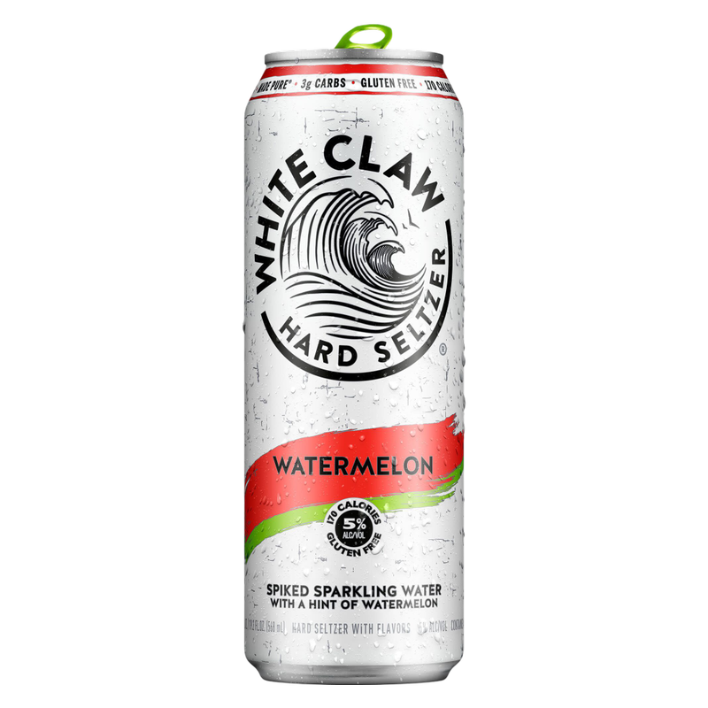 White Claw Watermelon Single 19.2oz Can 5% ABV