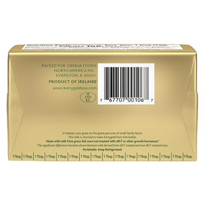 Kerrygold Pure Irish Salted Butter - 8oz (WI)