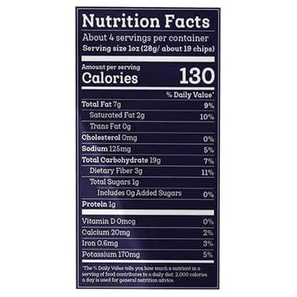 Siete Nacho Grain Free Tortilla Chips 4oz