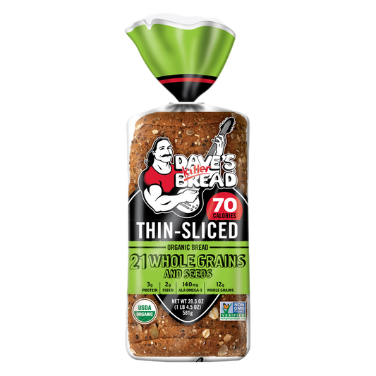 Dave's Killer Bread 21 Whole Grains & Seeds Thin Sliced - 20.5oz