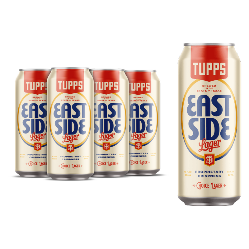 Tupps East Sider Lager 6pk 12oz Can 4.6% ABV