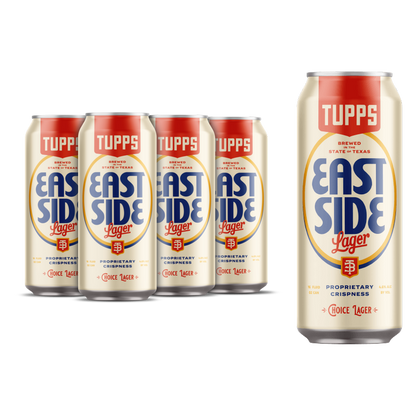 Tupps East Sider Lager 6pk 12oz Can 4.6% ABV