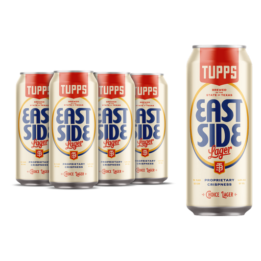 Tupps East Sider Lager 6pk 12oz Can 4.6% ABV