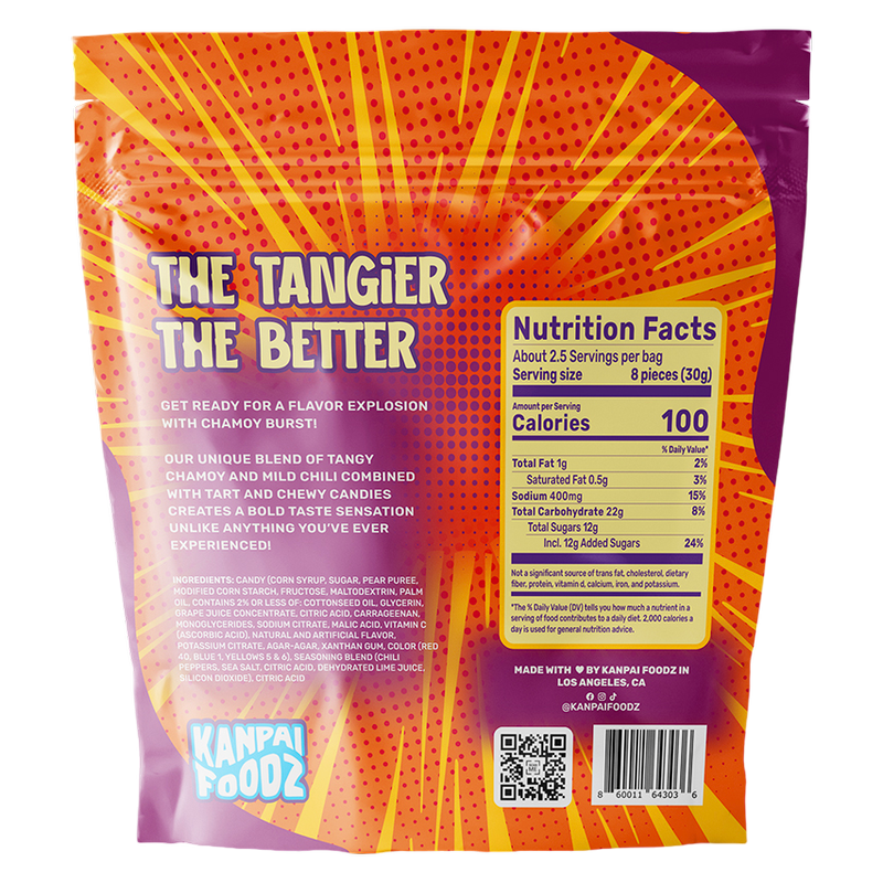 Kanpai Chamoy Bursts, 2.5oz