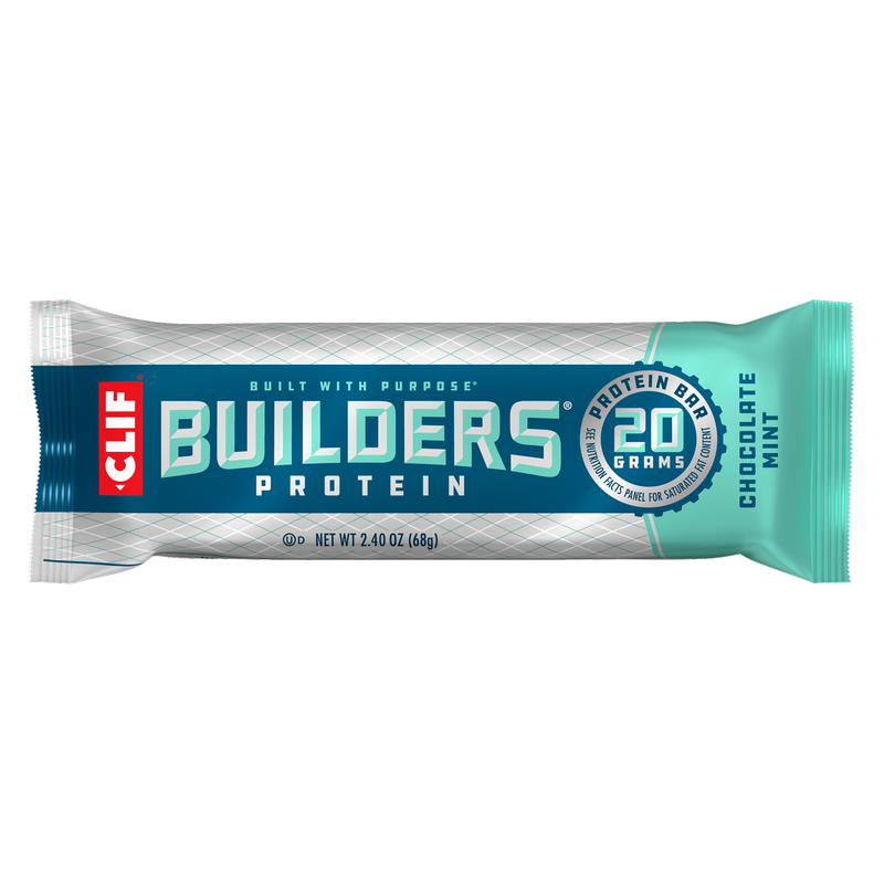 CLIF Builders Chocolate Mint Flavor Protein Bar 2.4oz