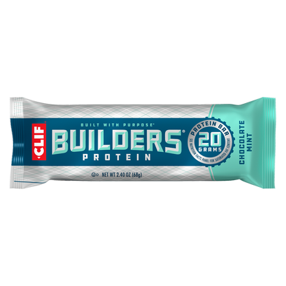 CLIF Builders Chocolate Mint Flavor Protein Bar 2.4oz