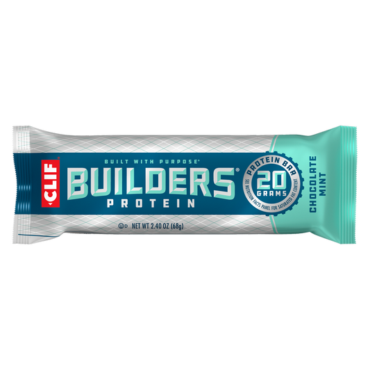 CLIF Builders Chocolate Mint Flavor Protein Bar 2.4oz