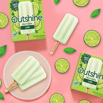 Outshine Lime Frozen Fruit Bars, 6ct