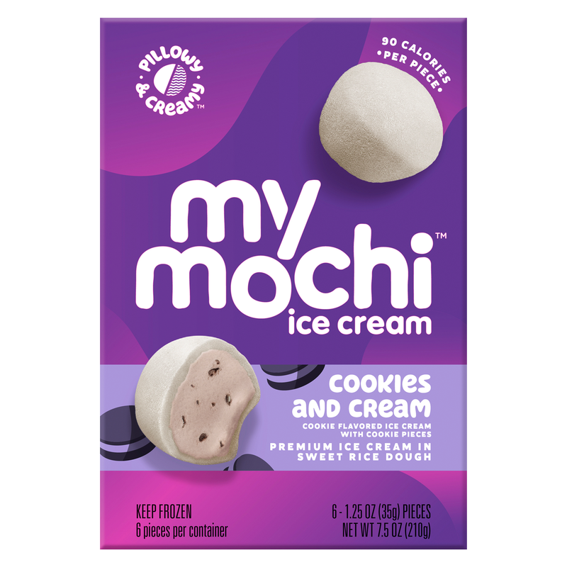 My/Mochi Cookies & Cream Ice Cream 6ct