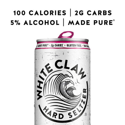 White Claw Seltzer Black Cherry 6pk 12oz Can 5.0% ABV