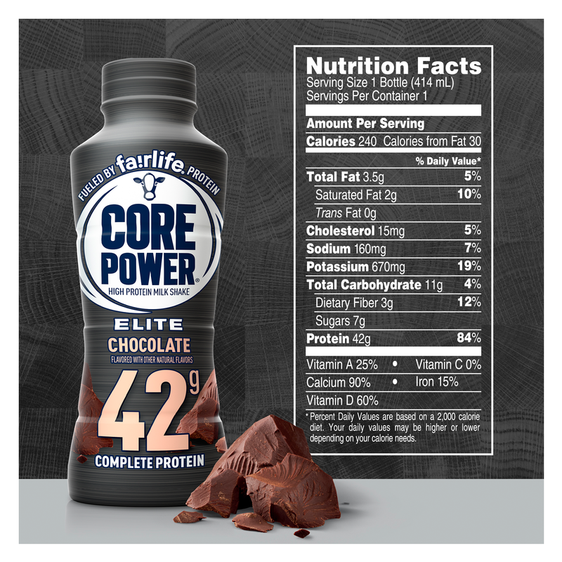 Core Power Protein Chocolate Elite 42G 14oz