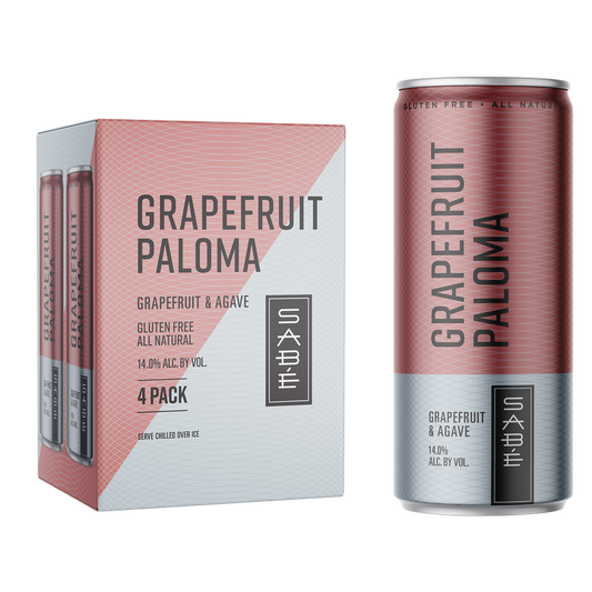 Sabe Grapefruit Paloma 4pk 250ml Can 14% ABV