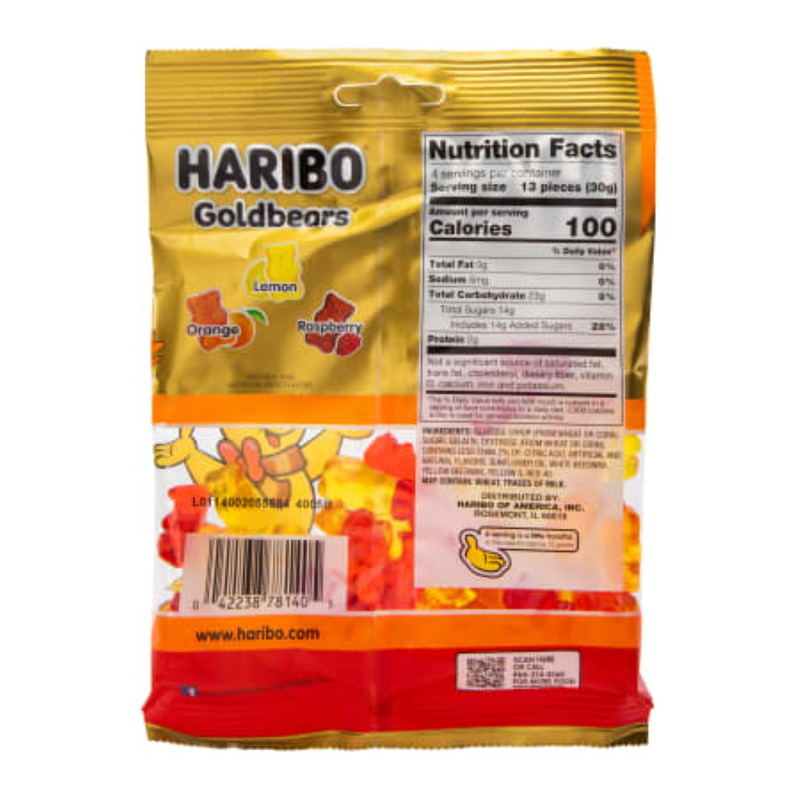 Haribo Goldbears Fall, 4oz