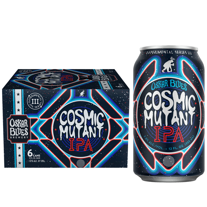 Oskar Blues Brewery Cosmic Mutant IPA 6pk 12oz Cans 7% ABV