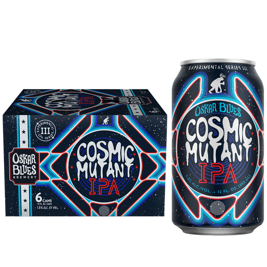Oskar Blues Brewery Cosmic Mutant IPA 6pk 12oz Cans 7% ABV
