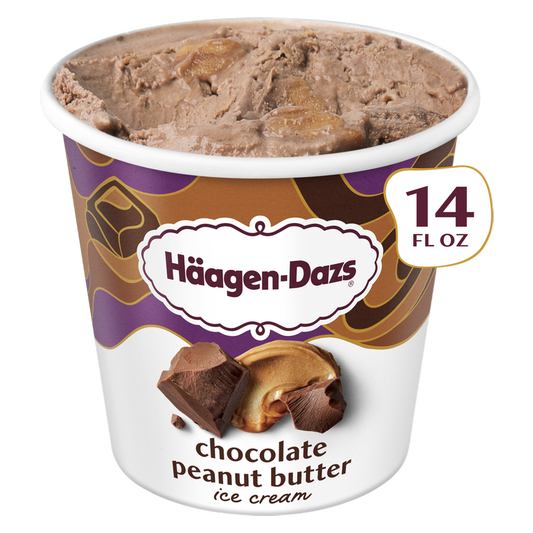 Haagen-Dazs Chocolate Peanut Butter 14oz