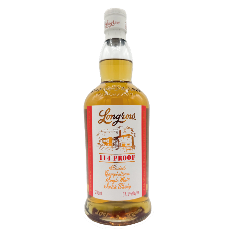 Longrow Peated Cask Strength Scotch 700ml Bottle