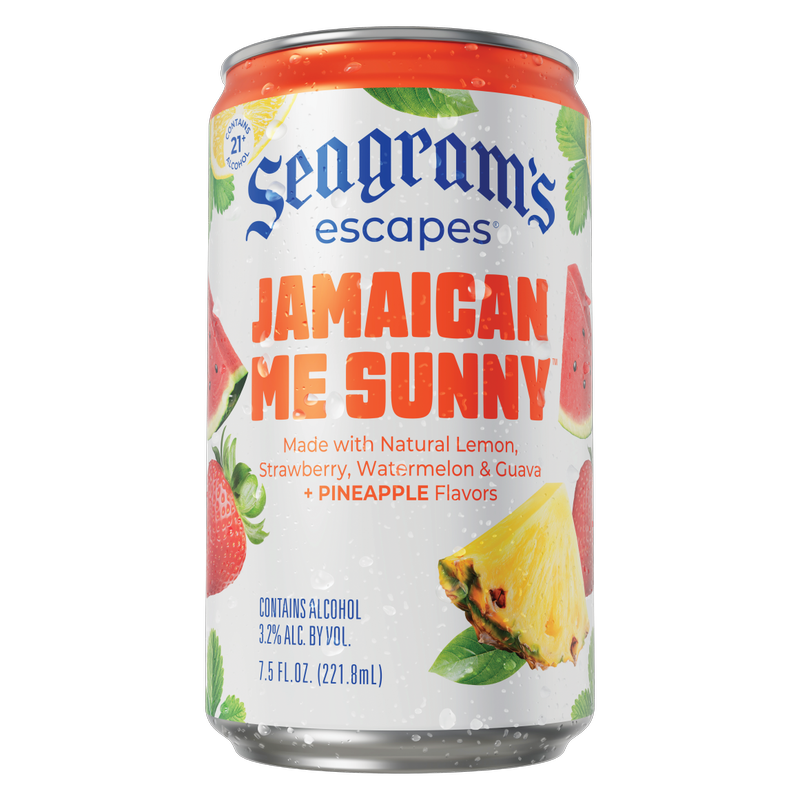 Seagram's Escapes Jamaican Me Sunny Single 7.5oz Can 3.2% ABV