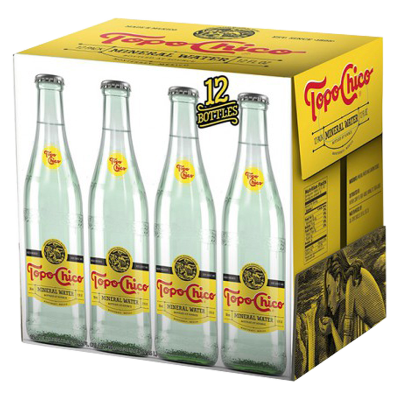 Topo Chico 12pk 12oz Glass Bottle- XL