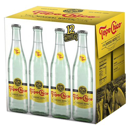 Topo Chico 12pk 12oz Glass Bottle- XL