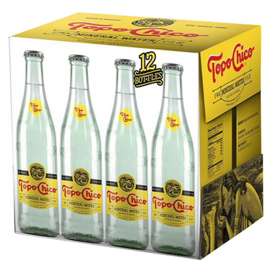 Topo Chico 12pk 12oz Glass Bottle- XL