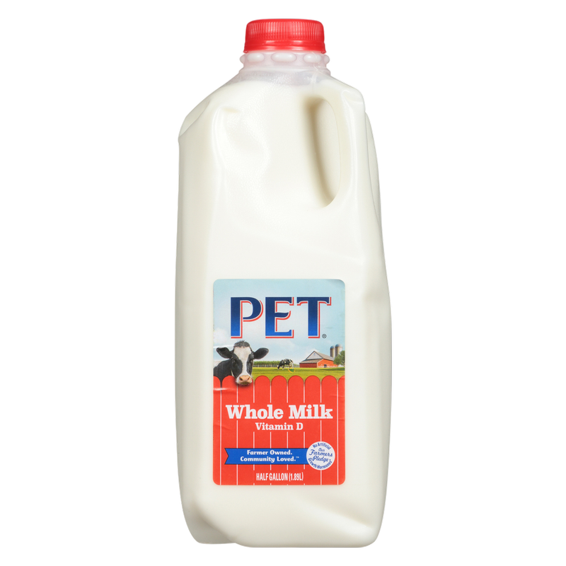 Pet Whole Vitamin D Milk - 1/2 Gallon