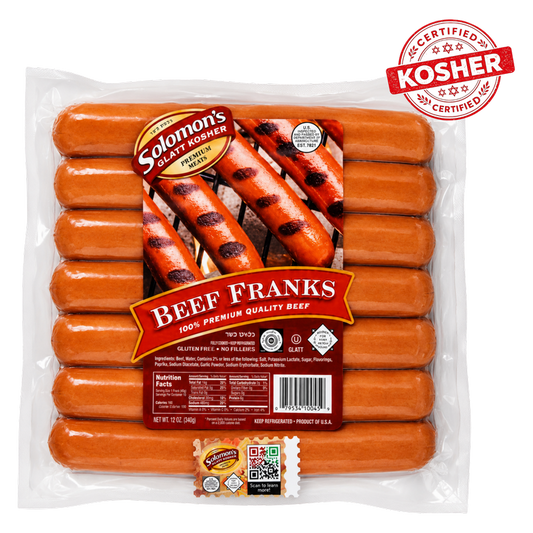 Solomons Beef Franks -12oz