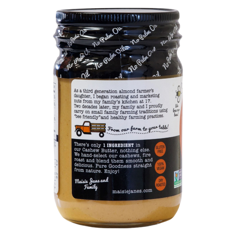 Maisie Jane's Smooth Cashew Butter, 12 oz