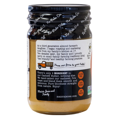 Maisie Jane's Smooth Cashew Butter, 12 oz