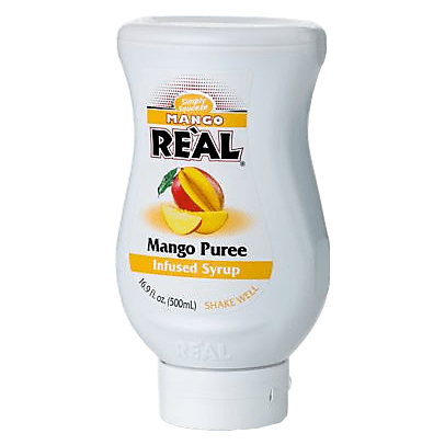Simply Squeeze Mango Re'al Puree Infused Syrup 16.9oz Btl