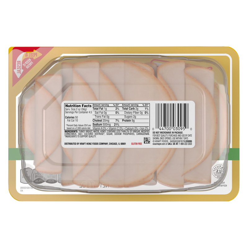 Oscar Mayer Honey Roasted Turkey - 9oz
