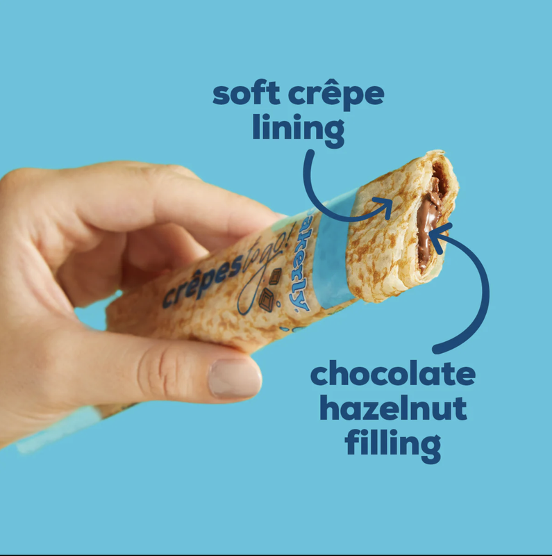 Bakerly Chocolate Hazelnut Crêpes To-Go - 6ct