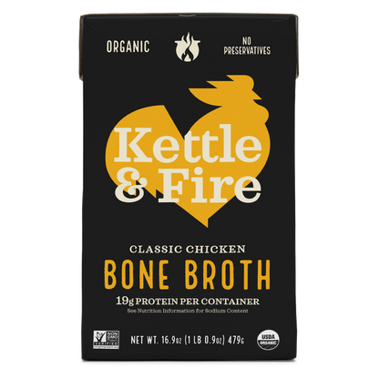Kettle & Fire Chicken Bone Broth 16.9oz
